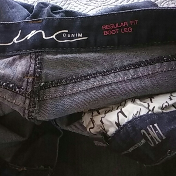 NWOT Sz 12 INC Boot Leg jeans! - Picture 6 of 6